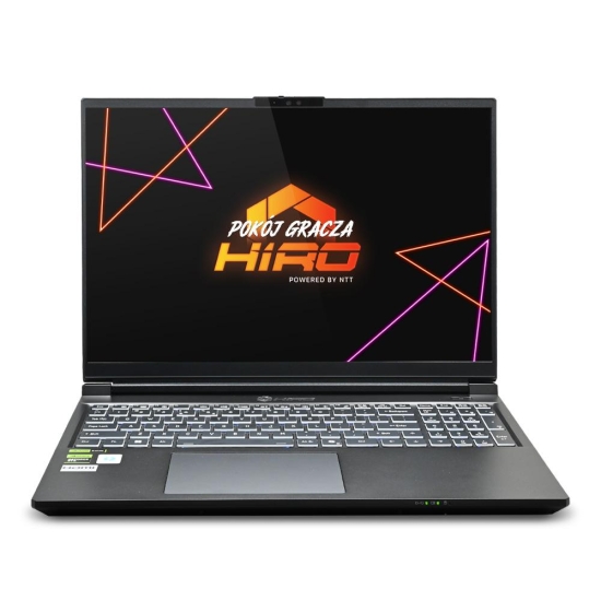 Laptop dla graczy i grafiki HIRO EX16 16'' QHD+ OLED 240 Hz Ultra 7 255HX RTX 5070Ti 12GB 64GB 2TB SSD W11Pro